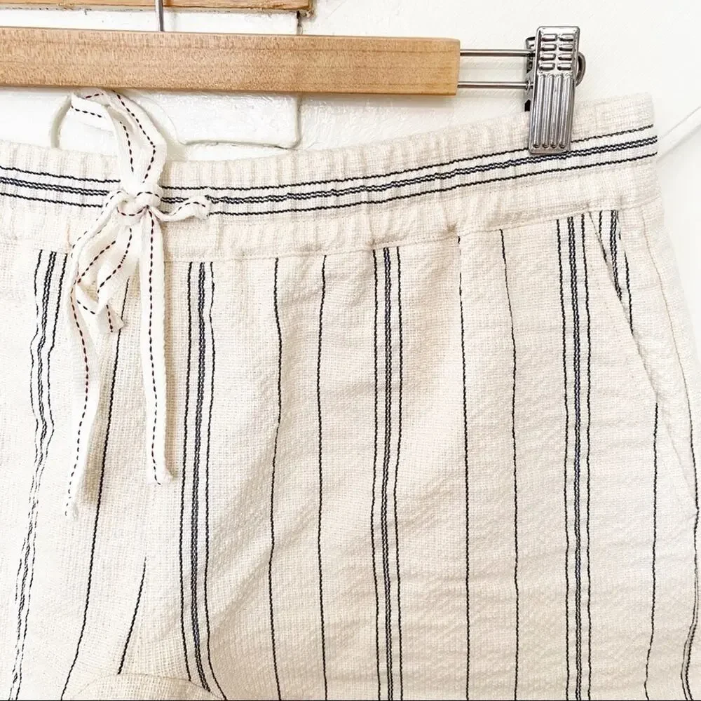 see by chloe striped shorts sz 42 10 NWT